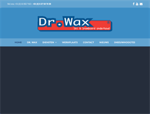 Tablet Screenshot of drwax.nl